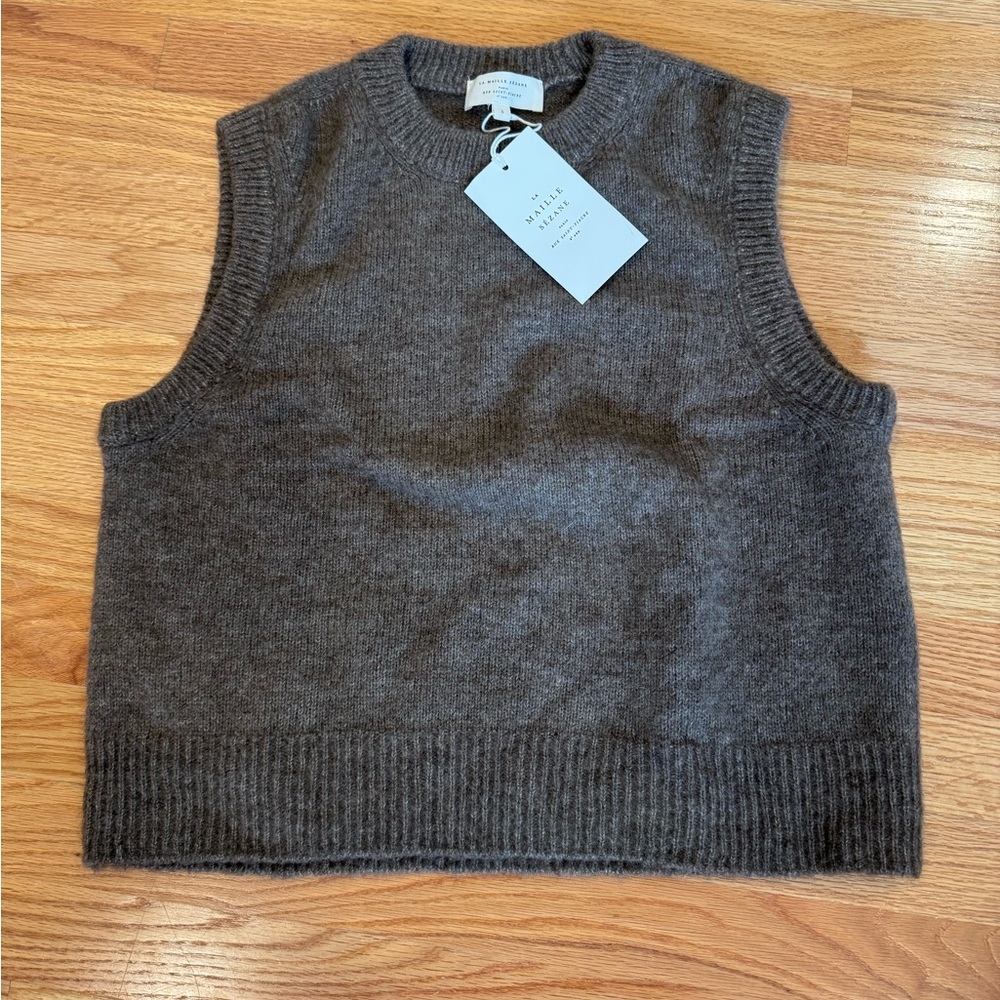 Sézane sweater vest- Samuel Jumper